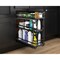 Hardware Resources 8" Black Nickel STORAGE WITH STYLE Metal "No Wiggle" Under Drawer Base Pullout, Preassembled SWS-DBPO8BN - alternate 7